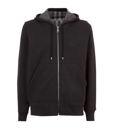 burberry london sweatshirt|Burberry black sweatshirt with check.